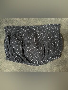 Universal Thread Black Polka Dot Smocked Waist Shorts